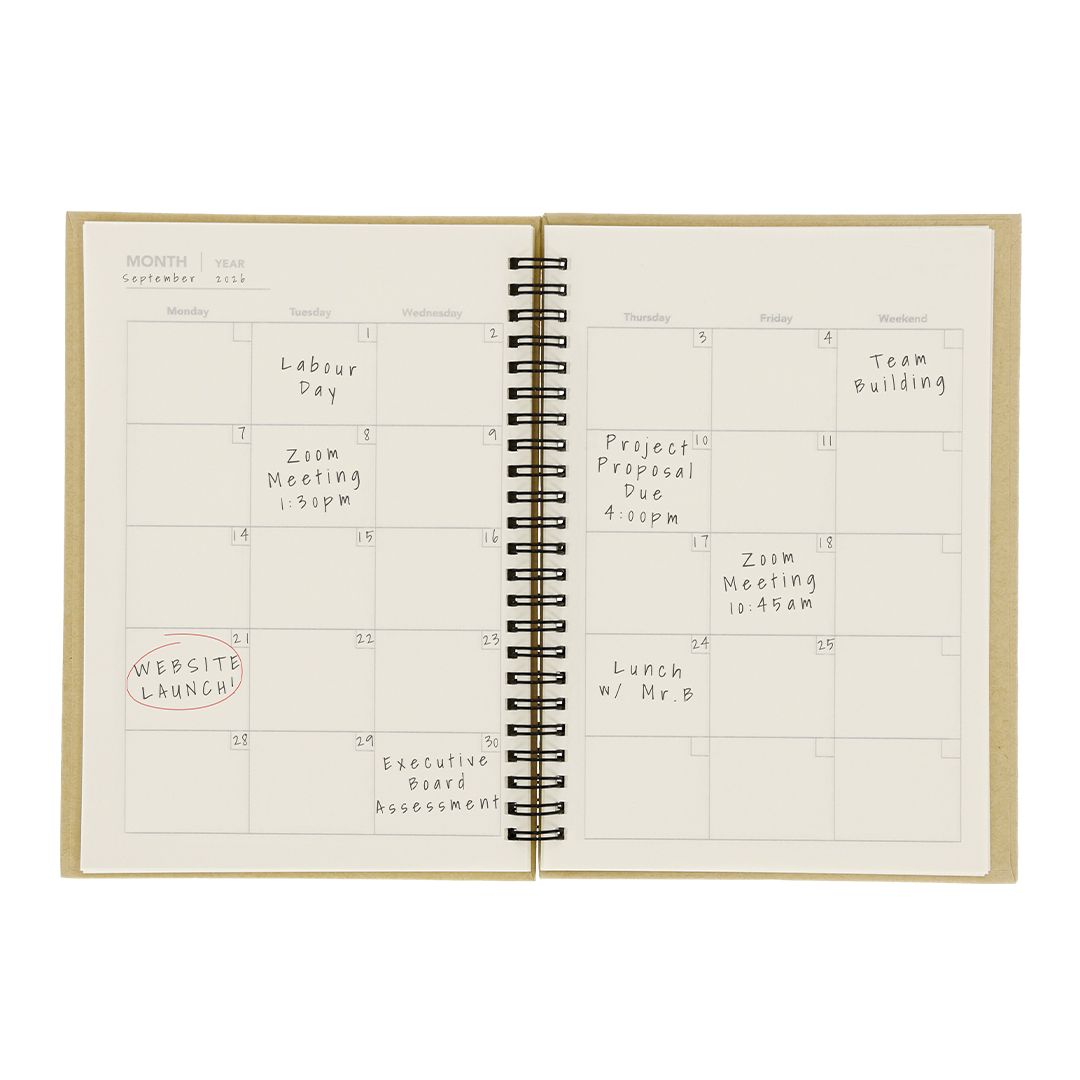 Taccuino Planning Mensile Celik